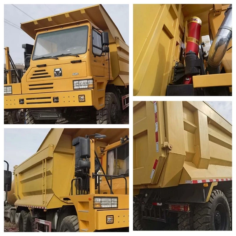 trailer hydraulic lift mining used dump truck