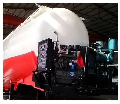semi-trailers cement trailer