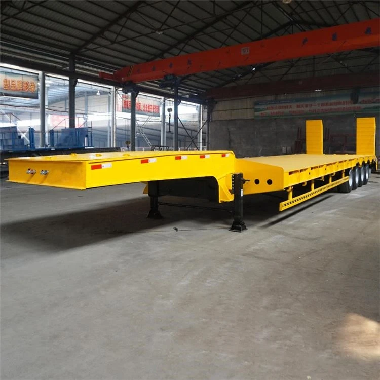   ramp lowbed semi trailer