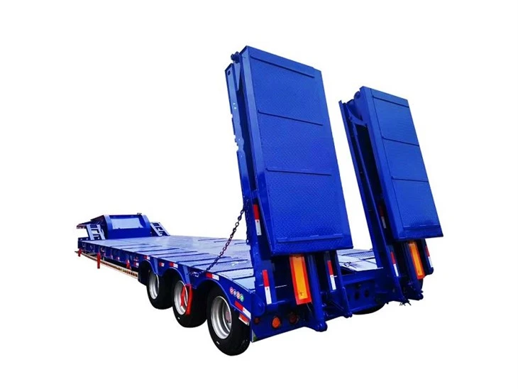 3 Axle 70 Tons Detachable Gooseneck Low Bed Trailer 3 Axle 70 Tons Detachable Gooseneck Low Bed Trailer