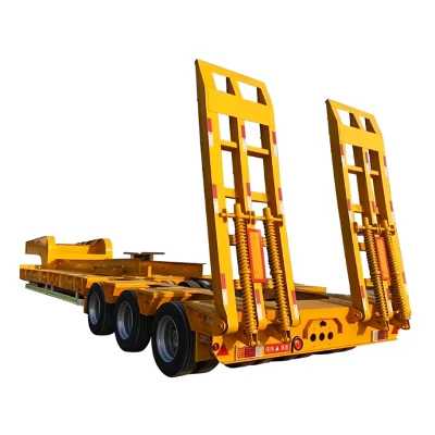 3 Axles 40 Feet Low Bed Flat Trailer 3 Axles 40 Feet Low Bed Flat Trailer