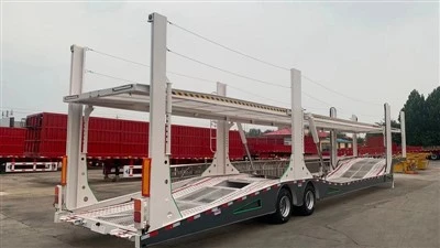 news-400-225 2 Axle Car Carrier Trailer