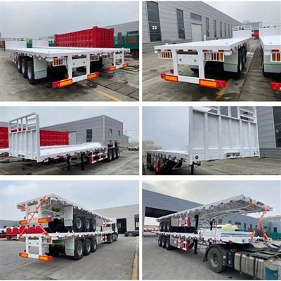 news-400-400 3 Axle Flatbed Semi Trailers