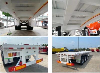 news-400-291 40 ft Flatbed Semi Trailer