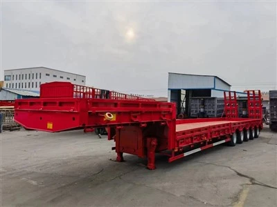 news-400-300 5 Axle Heavy Duty Low Bed Trailer