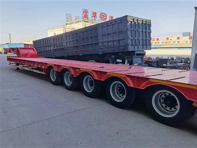 news-400-300 5 Axle Heavy Duty Low Bed Trailer