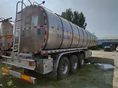 news-400-300 3axle 42000L Used Fuel Trailer
