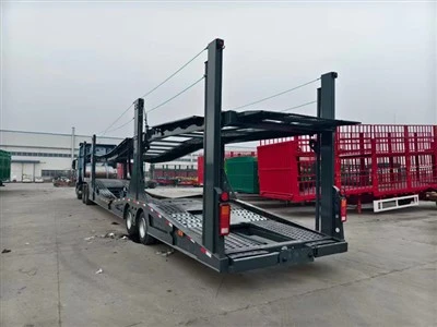 news-400-300 Double Deck Car Carrier Trailer